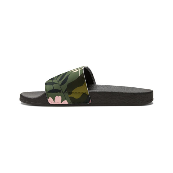 Women's PU Floral Slide Sandals - Image 6