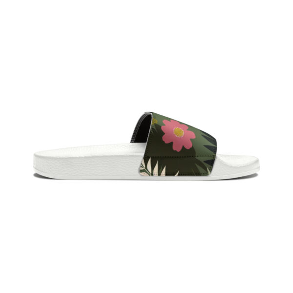 Women's PU Floral Slide Sandals - Image 14