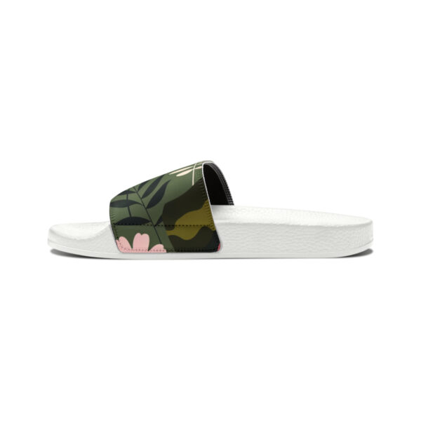 Women's PU Floral Slide Sandals - Image 15