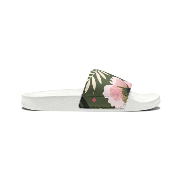 Women's PU Floral Slide Sandals - Image 16