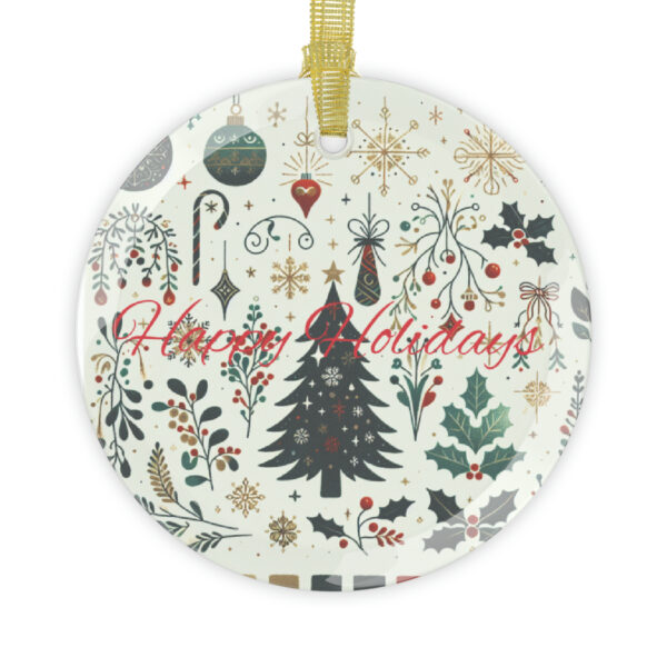 Christmas Holiday Ornaments (glass) - Image 2