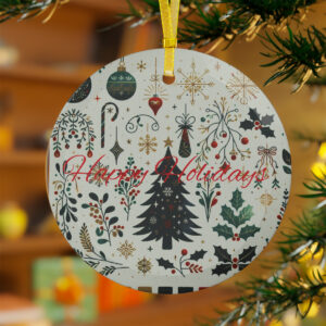Christmas Holiday Ornaments (glass)